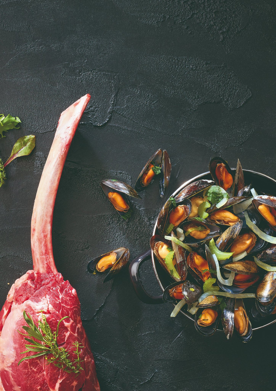 Premium rundsvlees, tomahawk en ribeye van Culivier, groothandel vlees voor de horeca in Vlaanderen